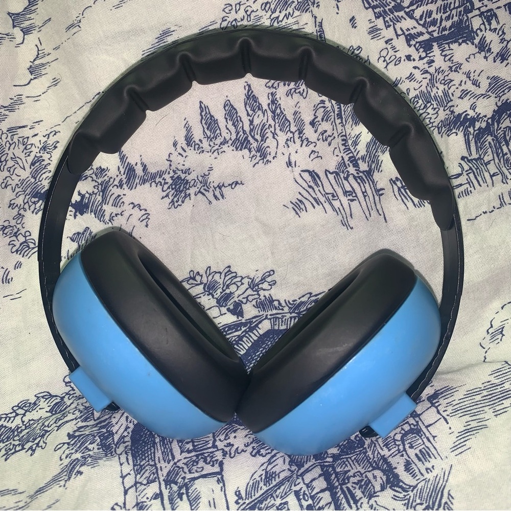 Baby Banz Earmuffs Infant Hearing Protection Noise Cancel Headphones Baby Blue